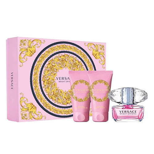 Bright Crystal by Versace 3Pc Gift Set for Women – Tru Perfumes