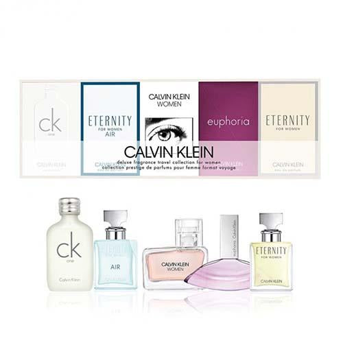 Calvin klein miniature perfume store set for her