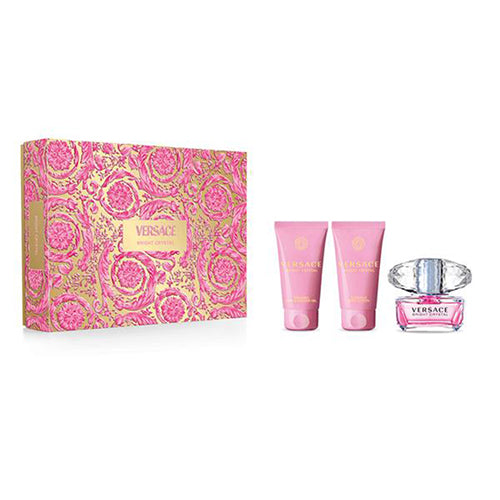 Bright Crystal 3Pc Gift Set for Women by Versace