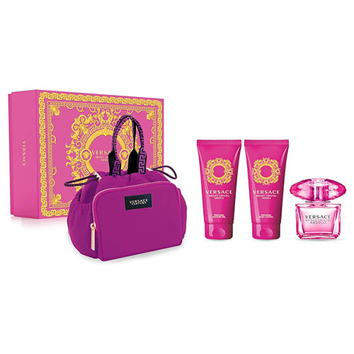 Bright Crystal 4Pc Gift Set for Women by Versace