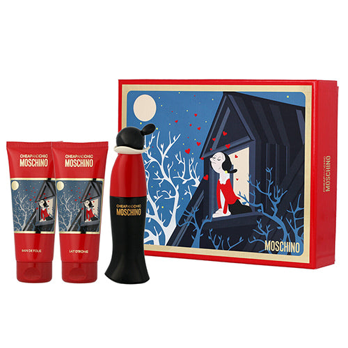 Cheap & Chic 3Pc Gift Set for Women by Moschino