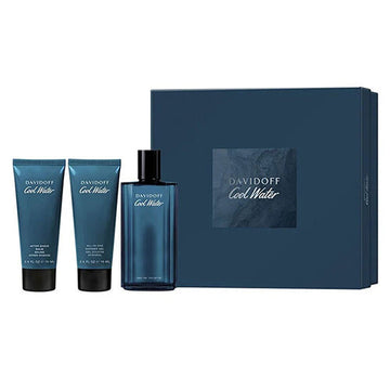 Cool Water Men 3Pc Gift Set for Men by Davidoff
