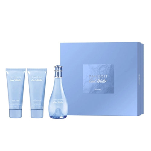 Cool Water Woman 3Pc Gift Set for Women by Davidoff