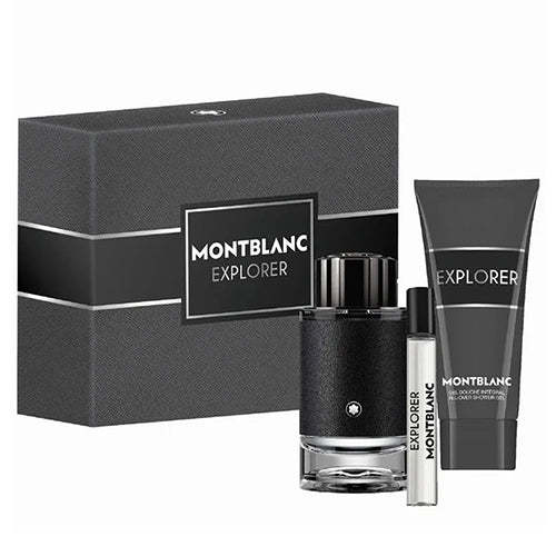 Explorer 3Pc Gift Set for Men by Mont Blanc