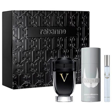 Invictus Victory 3Pc Gift Set for Men by Paco Rabanne