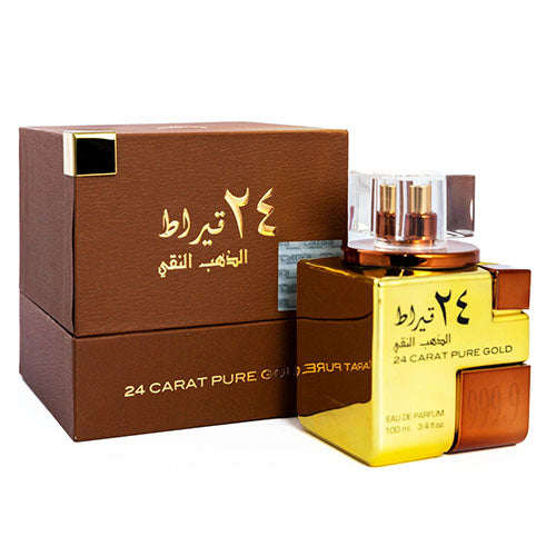 Lattafa 24 Carat Pure Gold 100ml EDP for Unisex by Lattafa