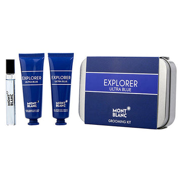 Mont Blanc Explorer 3Pc Gift Set for Men by Mont Blanc
