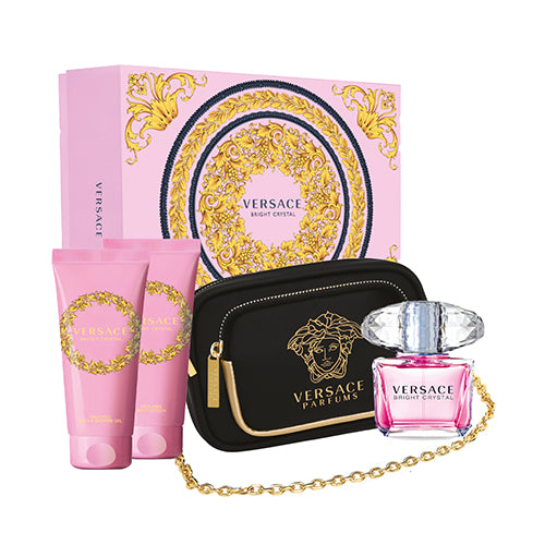 Versace Bright Crystal 4Pc Gift Set for Women by Versace