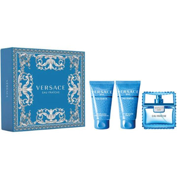 Versace Fraiche 3Pc Gift Set for Men by Versace