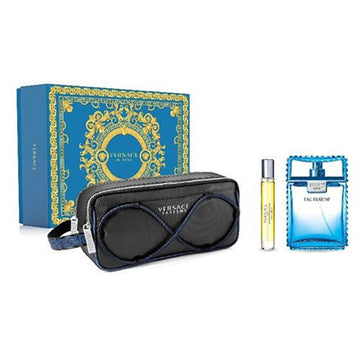 Versace Eau Fraiche 3Pc Gift Set for Men by Versace