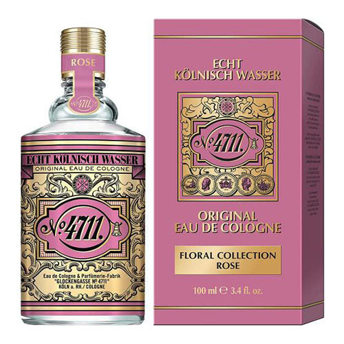 4711 Floral Rose 100ml EDC for Unisex by 4711