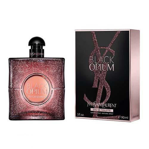 Black Opium The Glow 90ml EDT for Women by Yves Saint Laurent