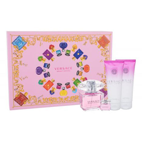 Bright Crystal 4Pc Gift Set for Women by Versace