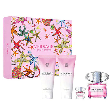 Bright Crystal 4Pc Gift Set for Women by Versace