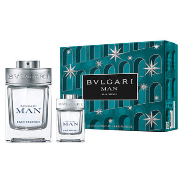 Bvlgari Man Rain Essence 2Pc Gift Set for Men by Bvlgari