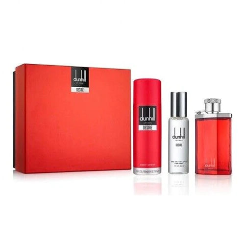 Desire Red 3Pc Gift Set for Men by Alfred Dunhill