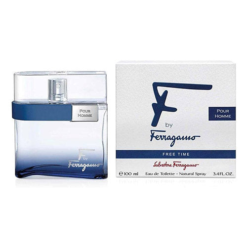 F Free Time  by Ferragamo M 100ml EDT for Men by Salvatore Ferragamo