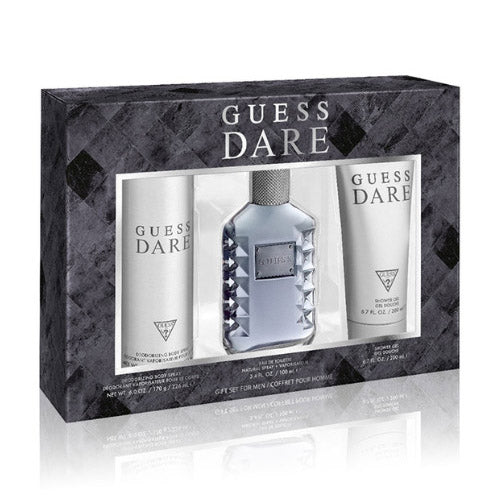Guess Dare Men 3Pc Gift Set for Men by Guess