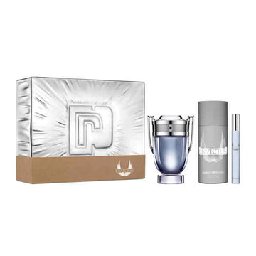 Invictus 3Pc Gift Set for Men by Paco Rabanne