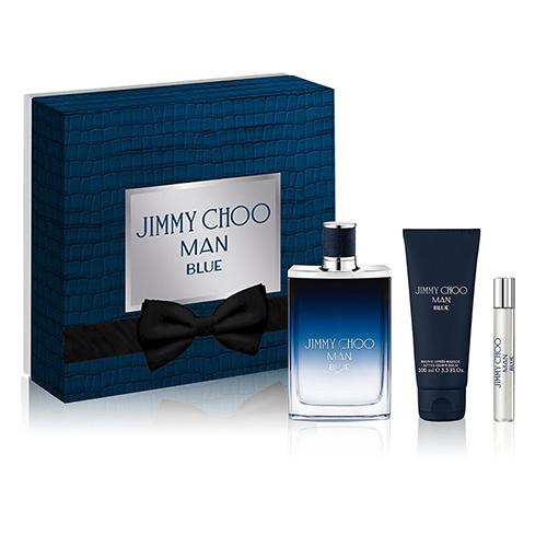 Jimmy Choo Man Blue 3Pc Gift Set for Men by Jimmy Choo