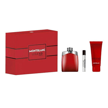 Legend Red 3Pc Gift Set for Men by Mont Blanc