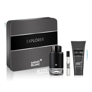 Mont Blanc Explorer 3Pc Gift Set for Men by Mont Blanc