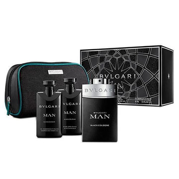 Man In Black Cologne 4Pc Gift Set for Men by Bvlgari
