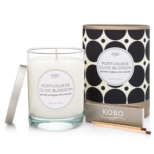 Portuguese Olive Blossom 312g Soy Candle by Kobo Pure