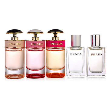 Prada 5Pc Ladies Mini Gift Set for Women by Prada