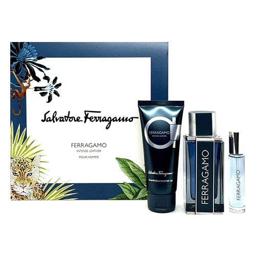 Salvatore Ferragamo Ferragamo 3Pc Gift Set for Men by Salvatore Ferragamo