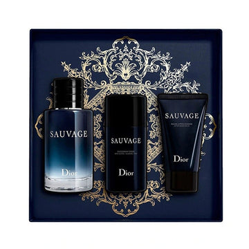 Sauvage 3Pc Gift Set for Men by Christian Dior
