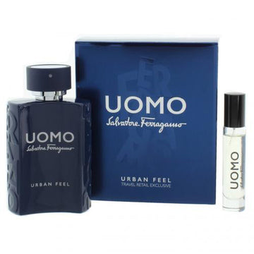 Uomo Urban Feel 2Pc Gift Set Men by Salvatore Ferragamo