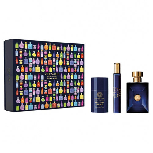 Versace Dylan Blue Men 3Pc Gift Set for Men by Versace