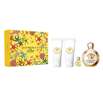 Versace Eros Femme 4Pc Gift Set for Women by Versace