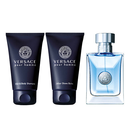 Versace Pour Homme 3Pc Gift Set for Men by Versace