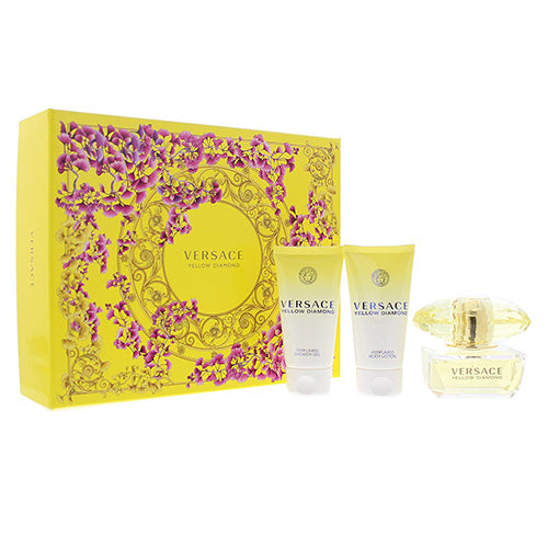 Yellow Diamond 3Pc Gift Set for Women by Valentino