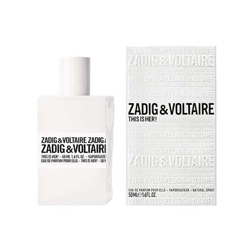 This Is Her 50ml EDP for Women by Zadig & Voltaire